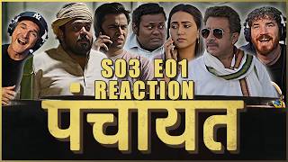 PANCHAYAT 3x1 Rangbaazi REACTION! | Jitendra Kumar | Raghubir Yadav | Chandan Roy