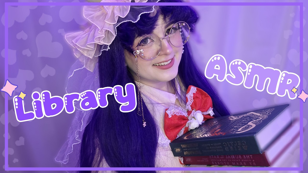 【ASMR】POV: You're Patchouli's new library assistant ♡ Touhou Project roleplay