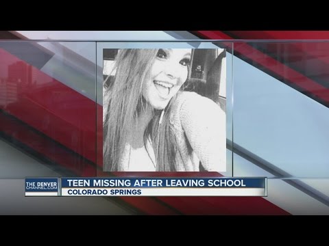 Missing teenager, Mariah Davidson, disappeared from Civa Charter High School in Colorado Springs