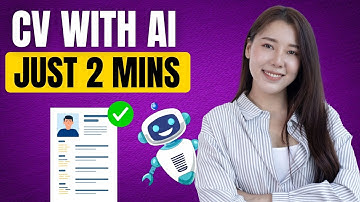 How to create professional CV with AI in just 2 Mins