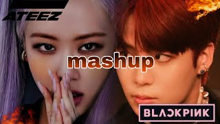 BLACKPINK X TWICE X ATEEZ X BTS-How You Like That x Fancy x I'm The One x DNA (Epic Mashup]