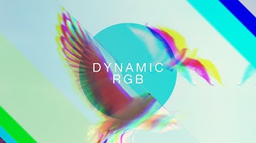 Dynamic RGB Slideshow – Free After Effects Template