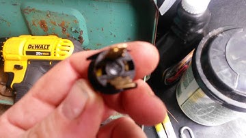 Mustang Trunk release button install