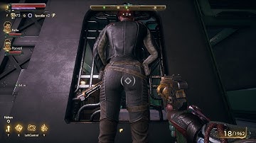 This happens if you look at an NPCs ass in Outer Worlds