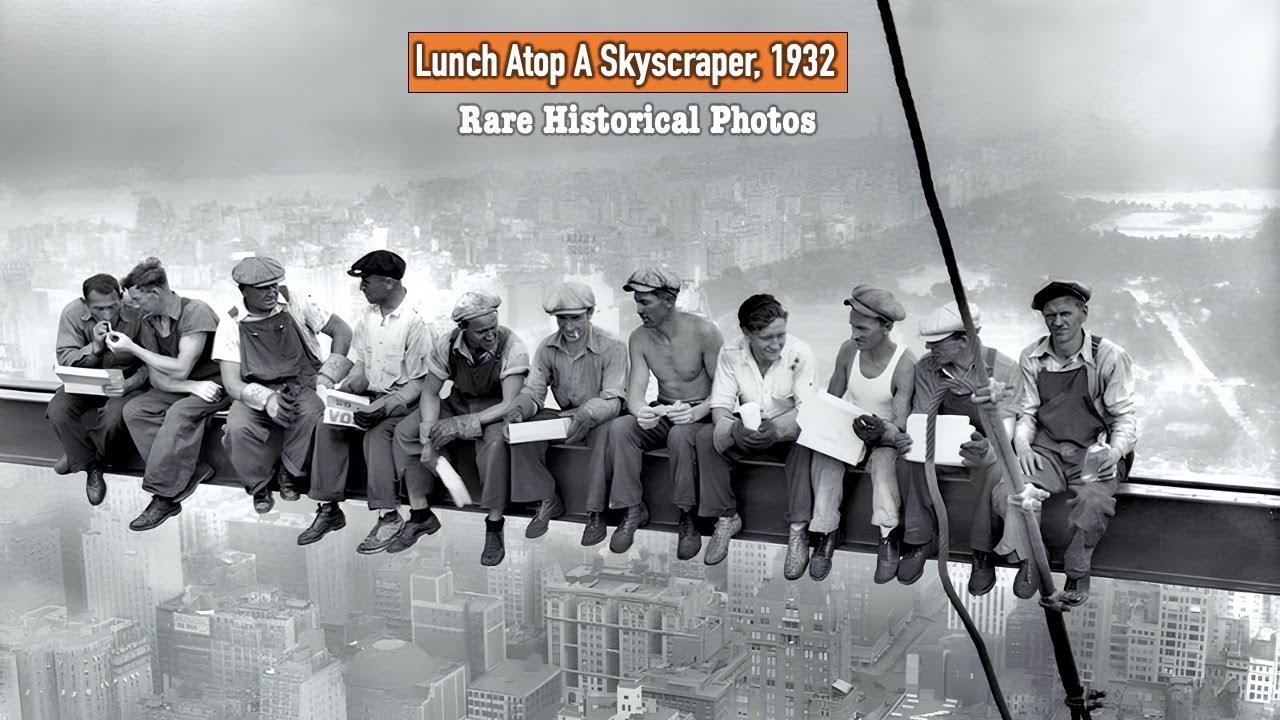“Lunch Atop a Skyscraper: The Photo That Defined New York’s Spirit” 
