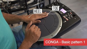 Roland Handsonic Conga Basics - 1