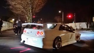 搬出動画 お台場ドリフト超天国 ドリ車 シャコタン 車高短 Lowered Exhaust Low Car 改造車 カスタムカー動画まとめ