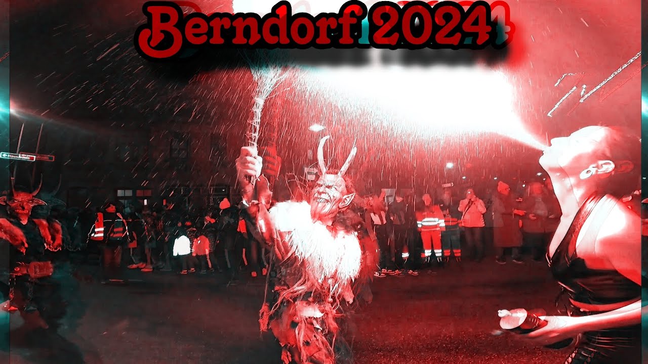 Krampuslauf Berndorf 2024👹💎🔥[Hinweg]