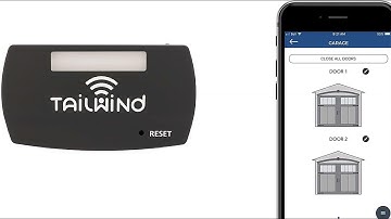 Tailwind iQ3 Premium Smart Garage Opener | Compatible phones, Alexa, Google & Siri | Up to 3 Doors