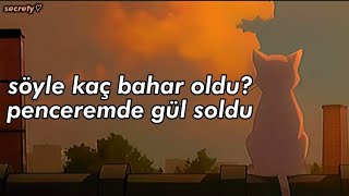 🖇️| Aşkın Nur Yengi - Yalancı Bahar | Speed Up + Türkçe Sözler ♡ Resimi