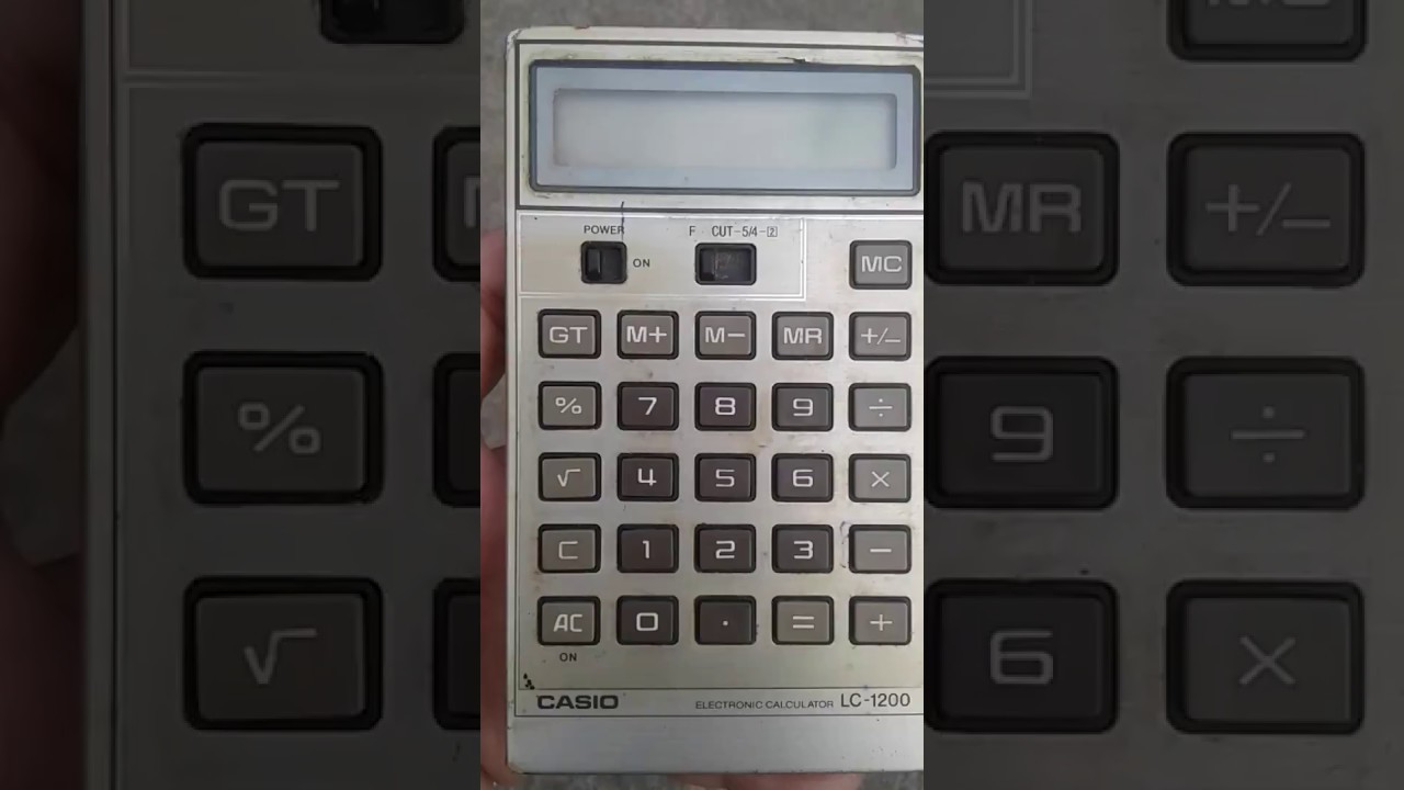 Casio LC 1200