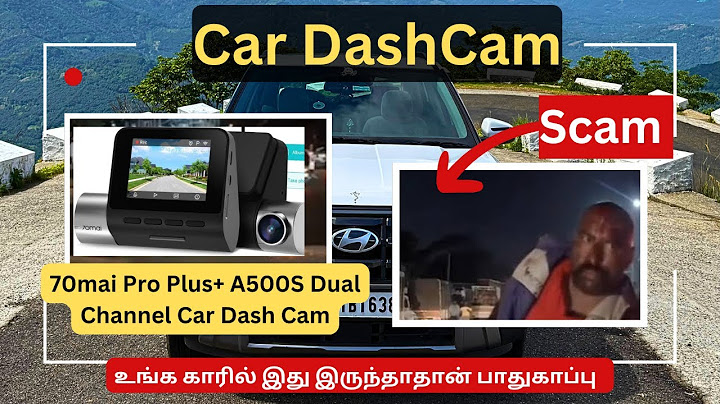 Dash Camera Installation at Home | 70mai Pro Plus+ A500S Dual Channel Car Dash Cam - தேவையா? | Tamil