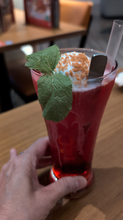 Rosy Ngor Float Drink At Sepiring 'Uniquely Rasa Penang' New Menu