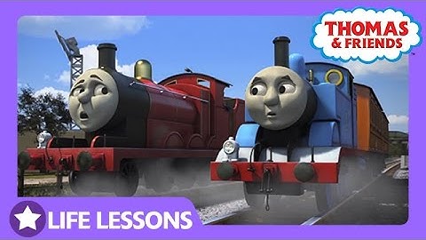 Thomas & James Get in a Silly Argument | Life Lesson: Responsibility | Thomas & Friends