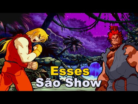 Personagens Insanos - Marvel Super Heroes vs Street Fighter.