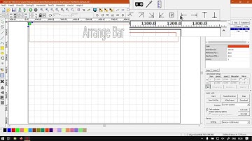 TruCUT RDWorks the Arrange Bar Overview (Part 6) Graphical User Interface Mini-Series