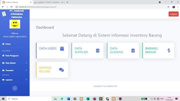 source code gratis, aplikasi inventori barang berbasis web php mysql