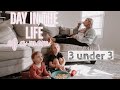 DAY IN THE LIFE OF A STAY AT HOME MOM | 3 UNDER 3 | Autumn Auman