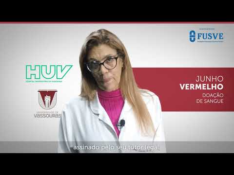 Campanha de conscientização Fusve: Junho Vermelho