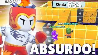 BATI MEU RECORDE DE ONDAS JUNTO COM O THEUS XD!😯 #stumbleguys
