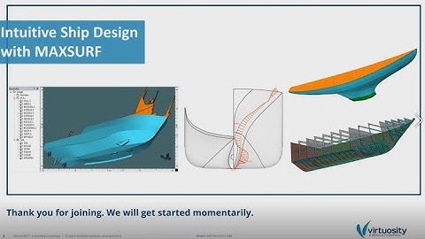 Intuitive Ship design with MAXSURF