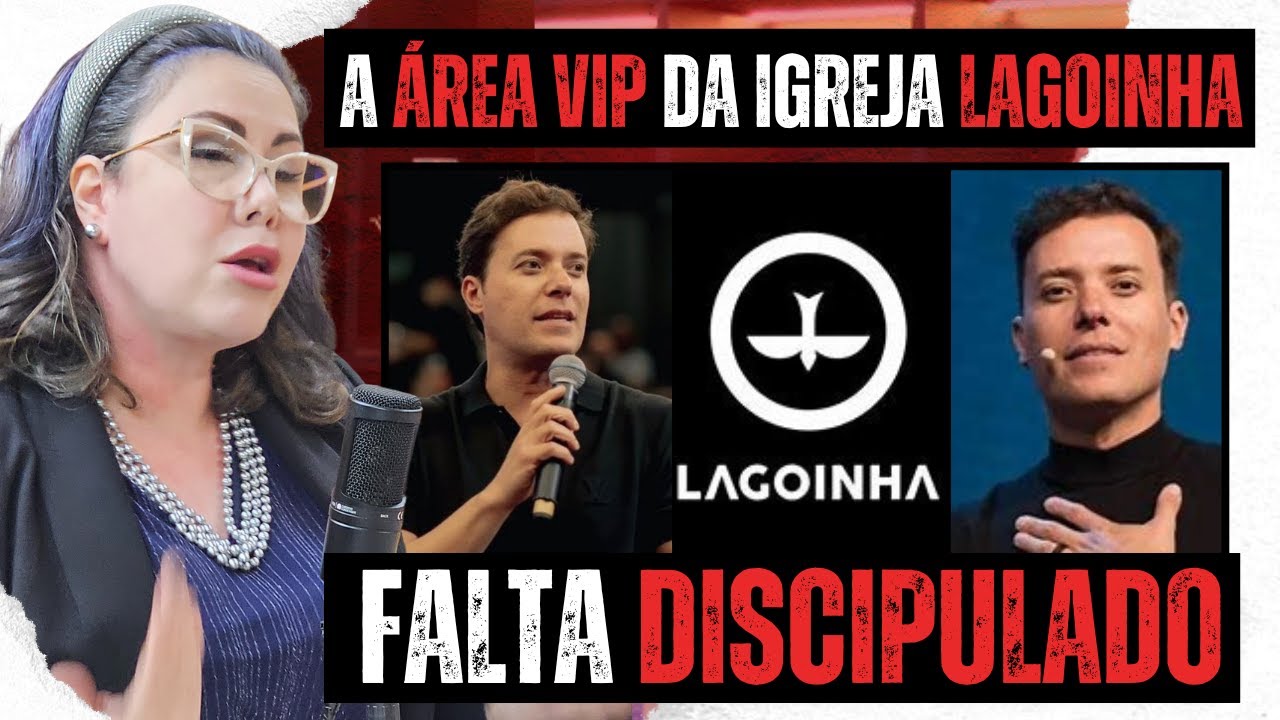 Sarah Sheeva fala sobre a área vip da igreja Lagoinha criada por André Valadão