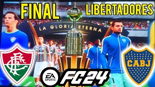 FLUMINENSE vs BOCA JUNIORS | FINAL COPA LIBERTADORES 2023 | EA FC 24 