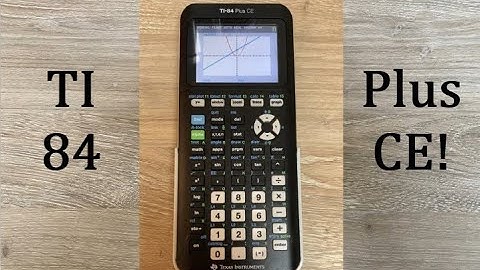 Calculator Tutorial - Intro to the TI-84 Plus CE!