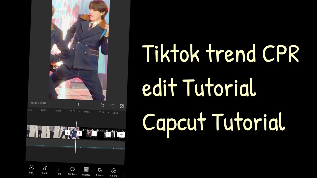 CPR tiktok trend tutorial Capcut [V edit] Transition edit - YouTube