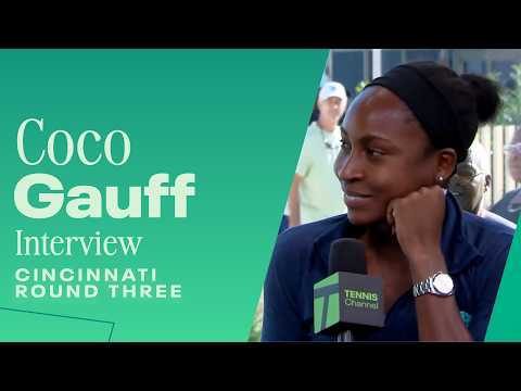 Coco Gauff is 'born to be a comedian  forced to be a tennis player' 😂 | 2026 Cincinnati