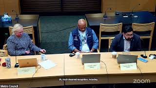 Metro Council work session Oct. 21, 2025