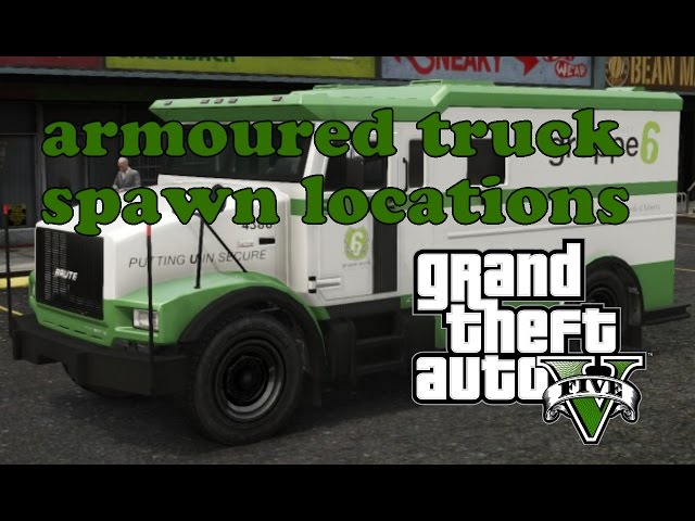 All GTA Online Armored Truck Locations