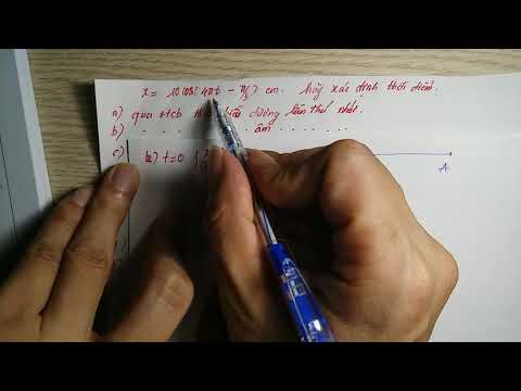 Video Bài 10 Xác định thời điểm vật qua vị trí có li độ x... - youtube