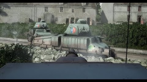 FIRST EVER Gameplay of Girls und Panzer: Real Sensha-Do (Post Scriptum Mod)