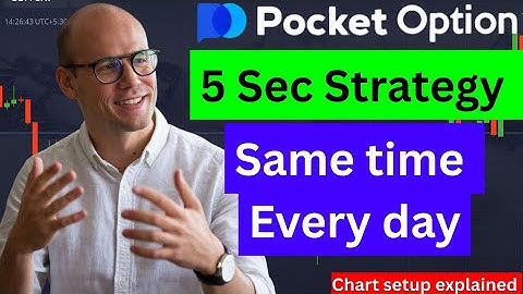 5 Sec binary options trading strategy | best strategy for option trading | pocket trading strategy
