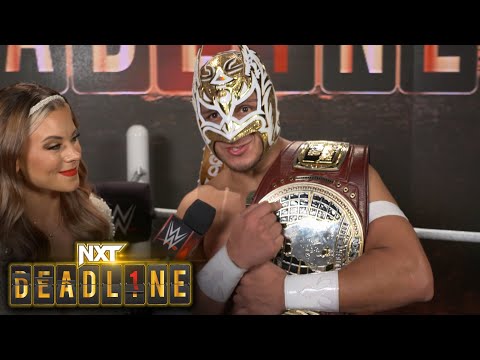 Dragon Lee wants to be a fighting champion: NXT Deadline 2023 exclusive