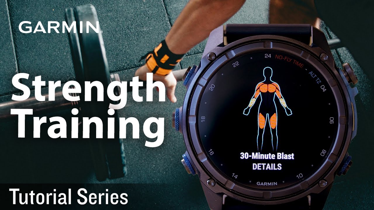 ウエイトトレーニング Garmin fenix3j Tutorial - Strength Training - YouTube