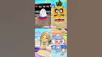 Spongebob Squarepants vs Avatar World #avatarworld #spongebob #roblox #shorts #fypシ #trending