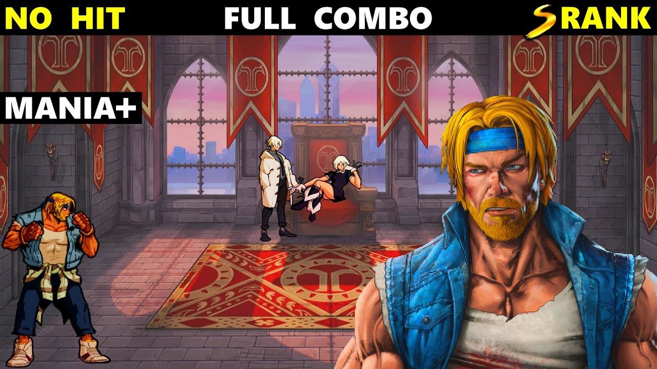 Streets of Rage 4 Stage 12 Full Combo Mania+ Axel