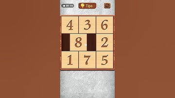 ASMR SLIDING NUMBER PUZZLE GAME☠️⛄