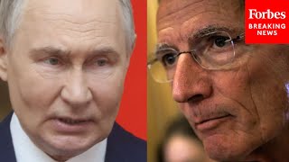 'A Serious Blow To Putin's War Machine': John Barrasso Celebrates Ban On Imports Of Russian Uranium