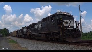 HD: NS 8727 leads NS Train 26A in Tallapoosa, GA