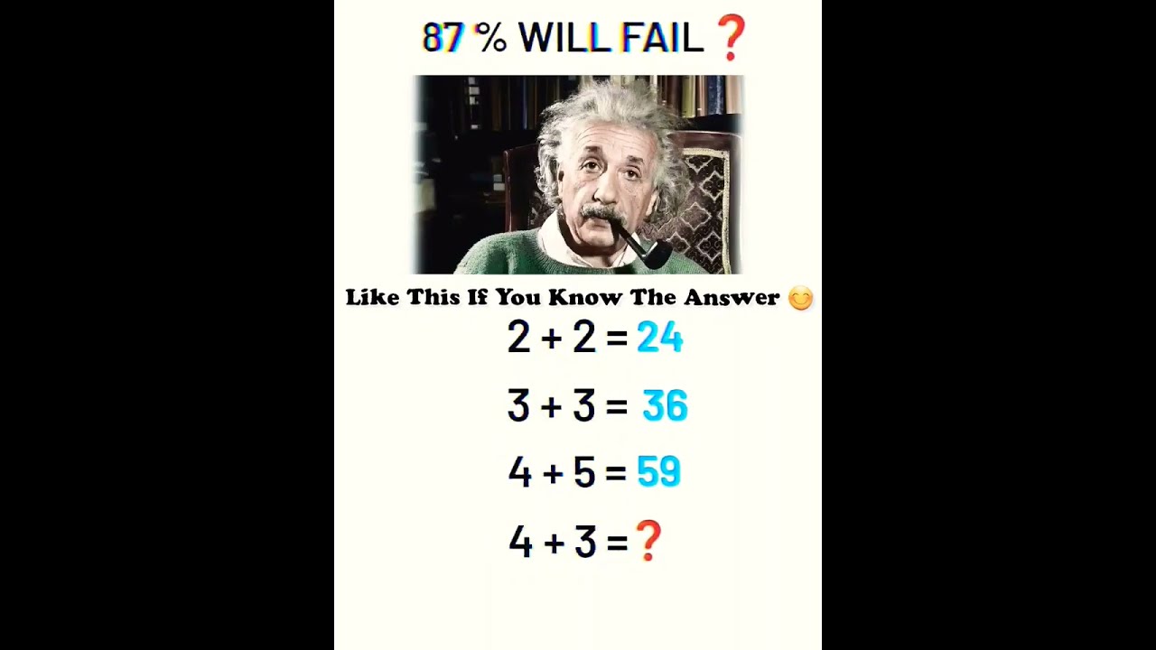 87 WILL FAIL Brain Test Viral Short Shorts Respect