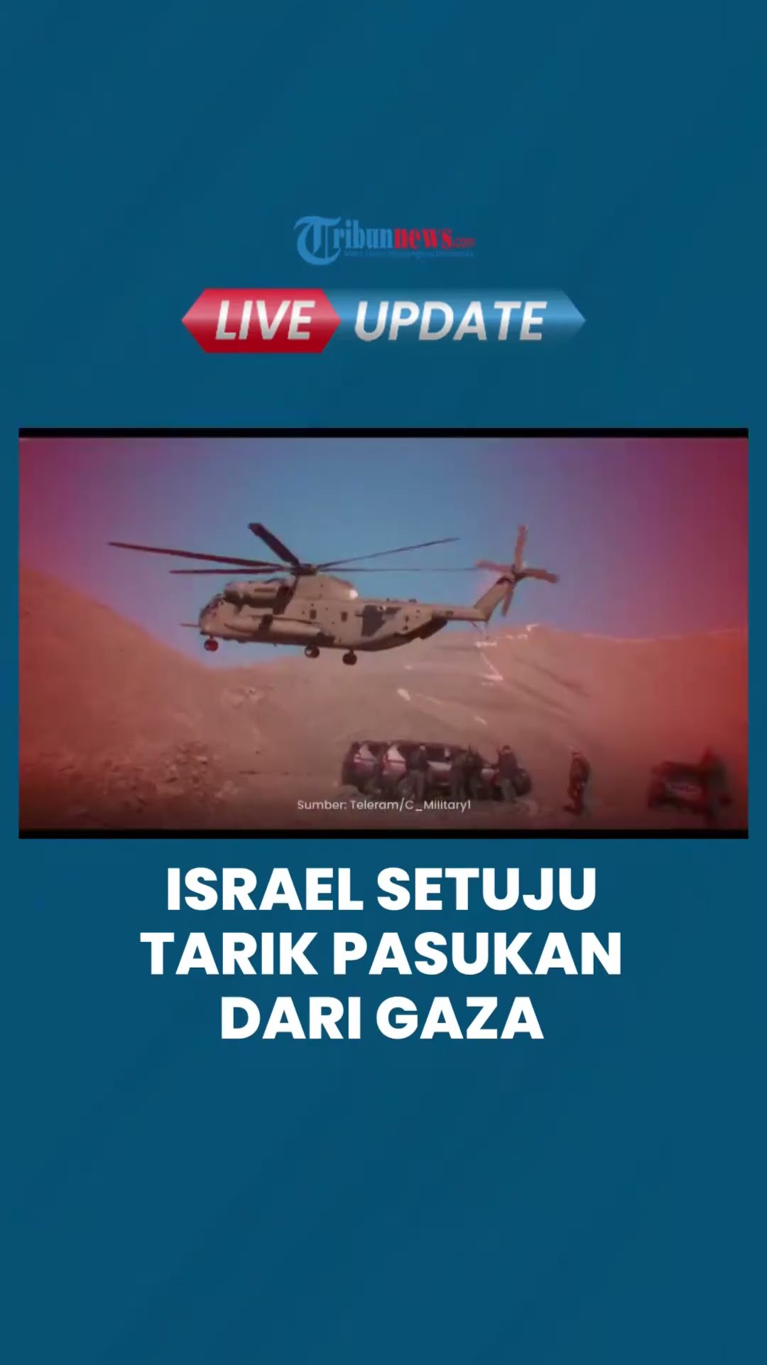 Israel Setuju Tarik Pasukan dari Gaza, Netanyahu Kirim Utusan ke Doha Sepakati Pertukaran Tahanan