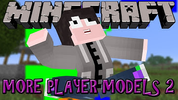 Minecraft Mod Review: More Player Models 2 - CUSTOMIZE YOUR CHARACTER