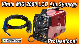 Vitals MIG 2000 LCD Alu Synergy - Professional