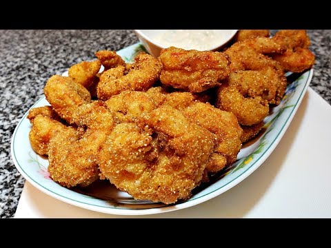 Easy Crunchy Fried Shrimp Recipe | Easy Homemade Tartar Sauce Recipe