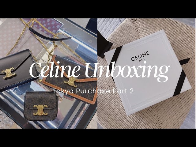 unboxing my new purchase from celine🥰 #celine #cln #tiktokermomma #bu