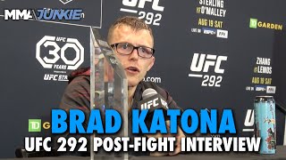 Brad Katona Talks on TUF 31 Win, Conor McGregor's Absence, More | UFC 292