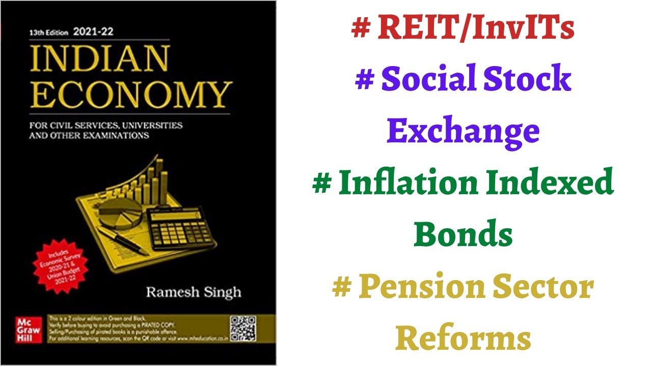 Inflation-Linked Bonds, Pension Sector in India, Real Estate Investment Trusts (REITs), Infrastructure Investment Trusts (InvITs), and Social Stock Exchange in India